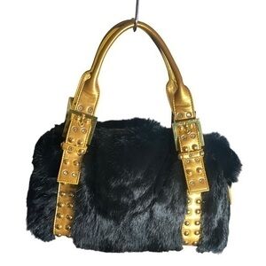Rabbit Fur Handbag